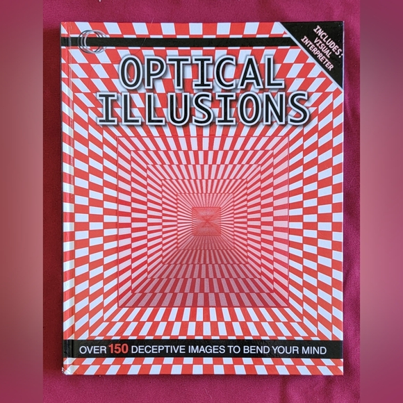 Optical Illusions Hardback Book - Picture 1 of 5